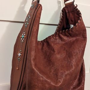 Frye Leather w/ Turquoise Studs